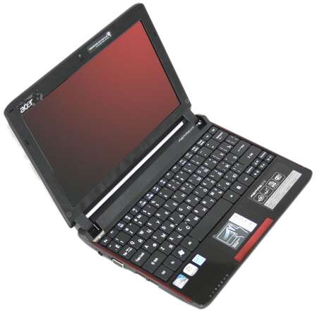 Нетбук Acer Aspire One AO532h-2Dr Atom N450/1/250/10.1"HD/Win 7 Starter/Red (LU.SAQ0D.165)