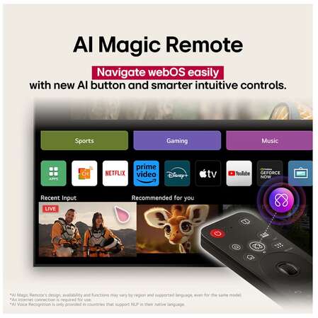 Телевизор 65" LG 65NANO81A6A.ARUG 2025