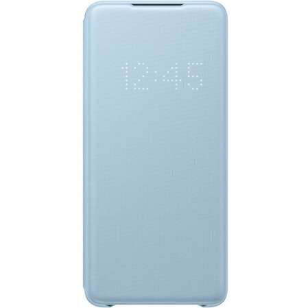 Чехол для Samsung Galaxy S20+ SM-G985 Smart LED View Cover голубой