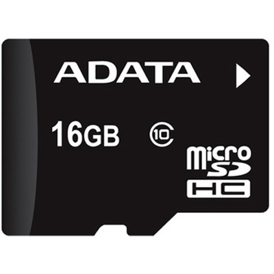 Micro SecureDigital 16Gb HC A-Data (Class10) (AUSDH16GCL10-R)