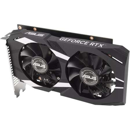 Видеокарта ASUS GeForce RTX 3050 6144Mb, Dual OC 6G (Dual-RTX3050-O6G) 1xDVI-D, 1xHDMI, 1xDP, Ret