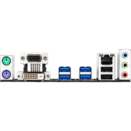 Материнская плата Gigabyte GA-B250M-D2V B250 Socket-1151 2xDDR4, 6xSATA3, 1xPCI-E16x, 4xUSB3.0, DVI, D-Sub, Glan, mATX 