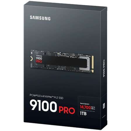 Внутренний SSD-накопитель 1000Gb Samsung 9100 Pro (MZ-VAP1T0BW) M.2 2280 PCI-E 5.0 x4