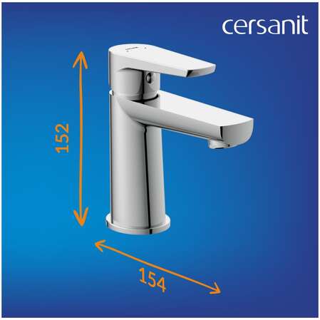 Смеситель для раковины Cersanit MODUO 64094