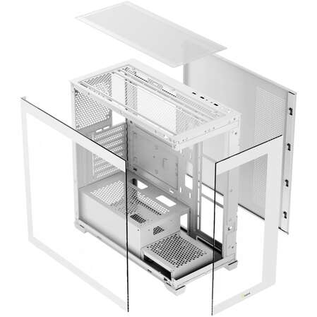Корпус ATX Miditower Ocypus Gamma C72 WH White