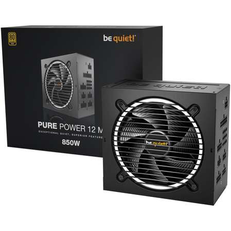 Блок питания 850W be quiet! Pure Power 12 M 850W (BN726)