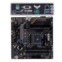 Материнская плата ASUS TUF Gaming B550M-E B550 Socket AM4 4xDDR4, 4xSATA3, RAID, 2xM.2, 1xPCI-E16x, 4xUSB3.2, D-Sub, DP, HDMI, Glan, mATX