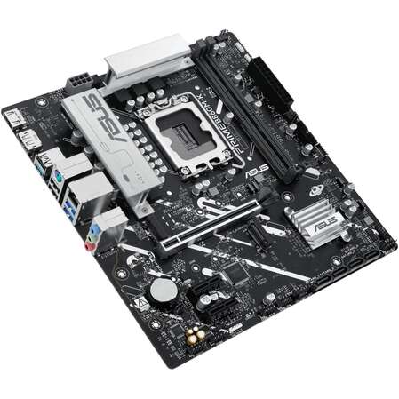 Материнская плата ASUS Prime B860M-K B860 Soc-1851 2xDDR5, 4xSATA3, RAID, 2хM.2, 1xPCI-E16x, 3xUSB3.2, DP, HDMI, 2.5Glan, mATX