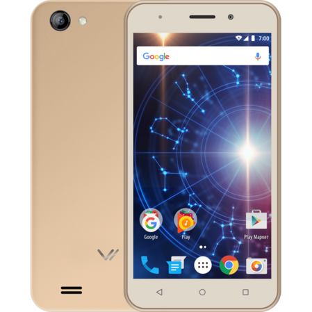 Смартфон Vertex Impress Luck Gold