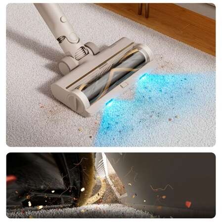 Вертикальный пылесос Dreame U20 White