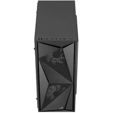 Корпус ATX Miditower AeroCool Glider Cosmo-G-BK-v1 Black