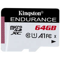 Карта памяти Micro SecureDigital 64Gb Kingston High Endurance SDXC class 10 UHS-I (SDCE/64GB)