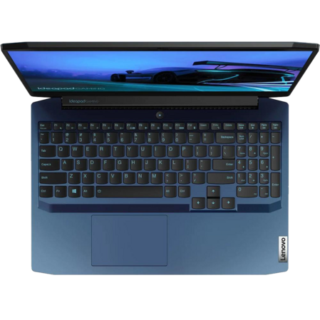 Ноутбук Lenovo IdeaPad Gaming 3 15IMH05 Core i7 10750H/8Gb/512Gb SSD/NV GTX1650Ti 4Gb/15.6" FullHD/DOS Blue