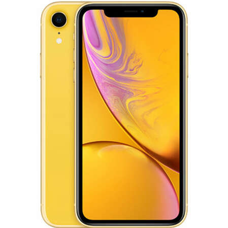 Смартфон Apple iPhone Xr 128GB Yellow новая комплектация (MH7P3RU/A) 