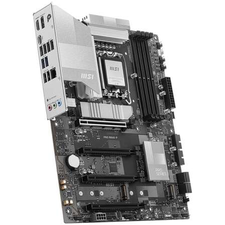 Материнская плата MSI Pro B860-P B860 Soc-1851 4xDDR5, 4xSATA3, RAID, 3хM.2, 4xPCI-E16x, 4xUSB3.2, 1xUSB3.2 Type C, DP, HDMI, 5Glan, ATX