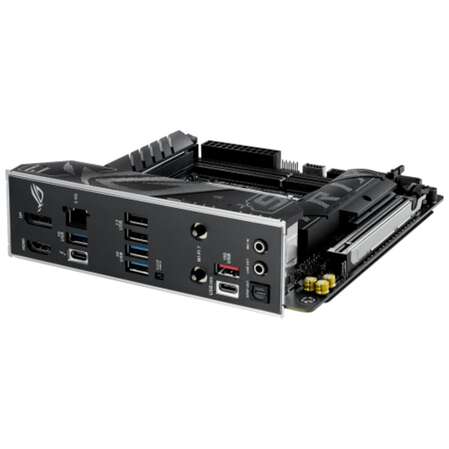 Материнская плата ASUS ROG Strix B860-I Gaming WiFi B860 Soc-1851 2xDDR5, 4xSATA3, RAID, 2хM.2, 1xPCI-E16x, 4xUSB3.2, 2xUSB3.2 Type C, DP, HDMI, WiFi, 2.5Glan, Mini-ITX