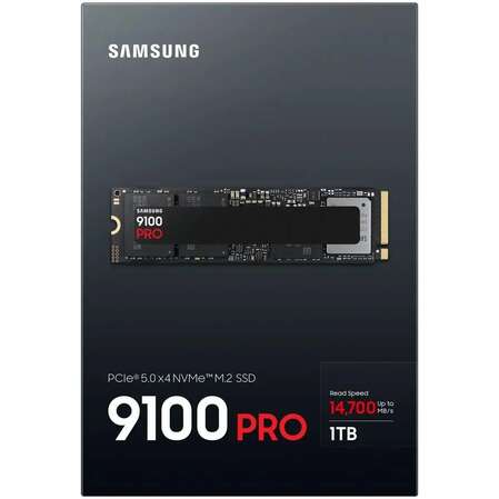 Внутренний SSD-накопитель 1000Gb Samsung 9100 Pro (MZ-VAP1T0BW) M.2 2280 PCI-E 5.0 x4