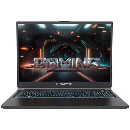 Ноутбук Gigabyte G6 KF Core i7 12650H/16Gb/512Gb SSD/NV RTX4060 8Gb/16" FullHD+/Win11 Black