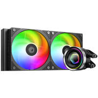 Система водяного охлаждения ID-Cooling FX240 Infinity ARGB Black 1150/1155/S1156/1151/1200/1700, AM4/AM5