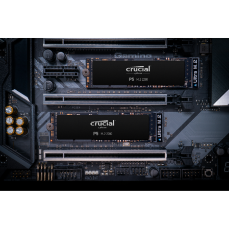 Внутренний SSD-накопитель 1000Gb Crucial P5 (CT1000P5SSD8) M.2 2280 PCIe NVMe 3.0 x4