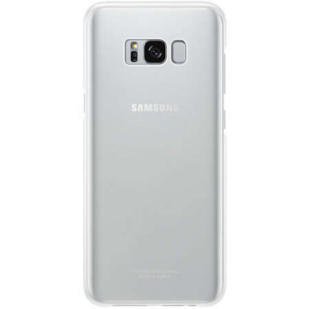 Чехол для Samsung Galaxy S8+ SM-G955 Clear Cover, серебристый