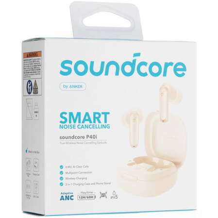 Bluetooth гарнитура Anker Soundcore P40i White