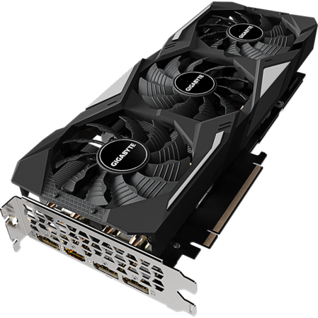 Видеокарта Gigabyte GeForce RTX 2080 Super 8192Mb, Windforce OC 8G (GV-N208SWF3OC-8GD) 1xHDMI, 3xDP, Ret