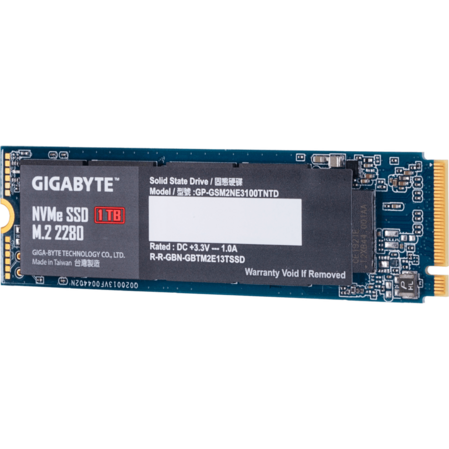 Внутренний SSD-накопитель 1000Gb Gigabyte GP-GSM2NE3100TNTD M.2 2280 PCI-E 3.0 x4
