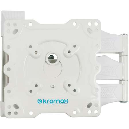 Кронштейн наклонно-поворотный Kromax ATLANTIS-40 22-65' до 40кг Vesa до 400x400 white