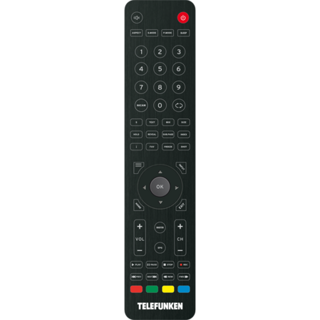 Телевизор 50" Telefunken TF-LED50S59T2SU (4K UHD 3840x2160, Smart TV) черный