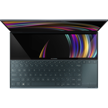 Ноутбук ASUS ZenBook Duo UX481FL-BM021R Core i7 10510U/16Gb/1Tb SSD/NV MX250 2Gb/14.0" FullHD+ScreenPad 12.6" FullHD Touch/Win10Pro Blue