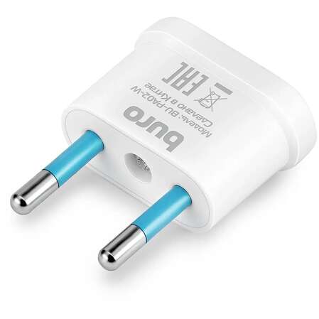 Адаптер-переходник Buro BU-PA02-W белый