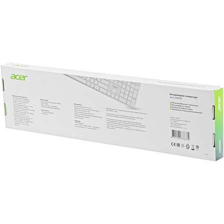 Клавиатура Acer OKR301 White