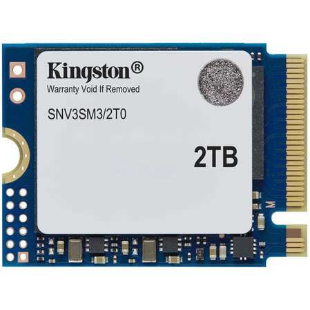 Внутренний SSD-накопитель 2000Gb Kingston NV3 SNV3SM3/2T0 M.2 2230 PCIe NVMe 4.0 x4