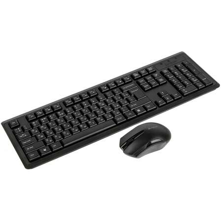 Клавиатура+мышь A4Tech V-Track 4200N Black