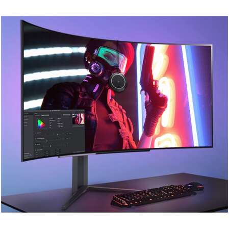 Монитор 45" LG UltraGear 45GR95QE-B OLED 3440x1440 0.03ms HDMI, DisplayPort