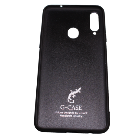 Чехол для Samsung Galaxy A20S (2019) SM-A207 G-Case Carbon черный