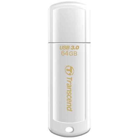 USB Flash накопитель 64GB Transcend JetFlash 730 (TS64GJF730) USB 3.0 Белый