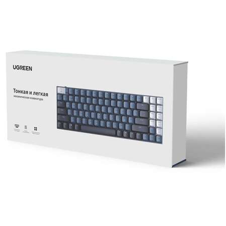 Клавиатура беспроводная Ugreen KU102 (15228) Blue