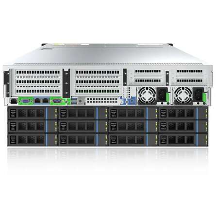 Платформа Gooxi SL401-D36RE-G3  4U, 2xLGA4189 ; 32x DDR4; 36x 3.5"(2.5") SATA/SAS , 12Gb/s SAS expander (24+12) ; 2x 2.5" rear SAS/SATA; 2x 1GbE i350; IPMI ; RA
