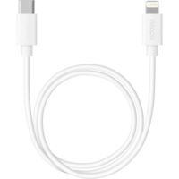 Кабель для Apple USB-C - Lightning Deppa 1.2м белый (72236)