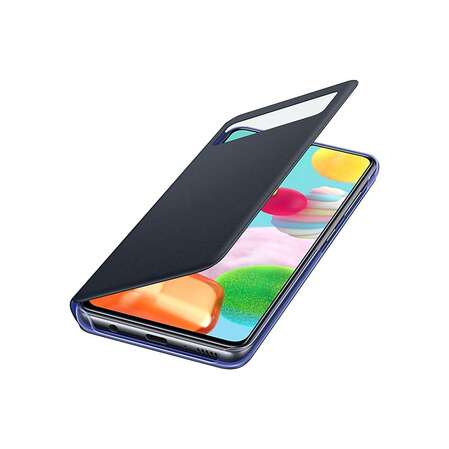 Чехол для Samsung Galaxy A41 SM-A415 S View Wallet Cover черный