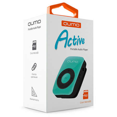 MP3-плеер Qumo Active Ocean Blue