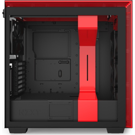 Корпус ATX Miditower NZXT H710i CA-H710I-BR Black/Red