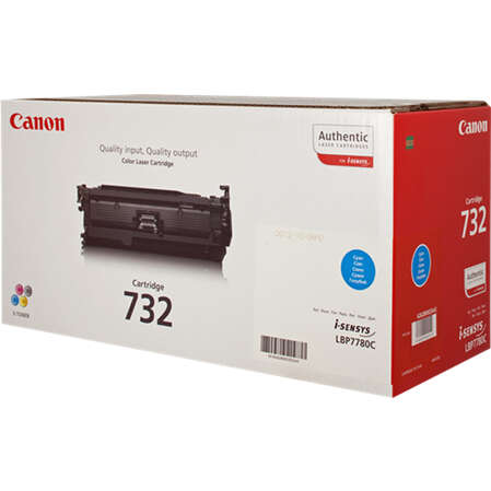 Картридж Canon 732 Cyan для LBP 7780 (6400стр)