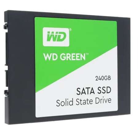 Внутренний SSD-накопитель 240Gb Western Digital Green WDS240G2G0A SATA3 2.5" 