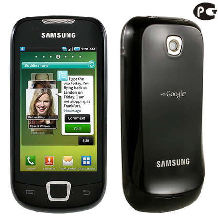 Смартфон Samsung I5800 deep black (черный)