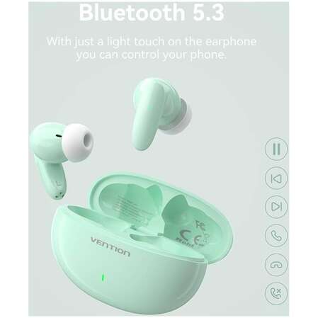 Bluetooth гарнитура Vention NBFG0 Зеленая