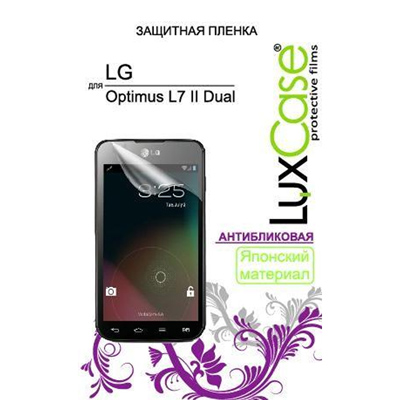 Защитная плёнка для LG P713 Optimus L7 II Антибликовая Luxcase