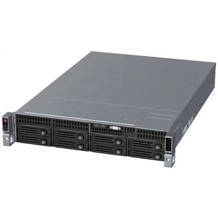 Корпус Ablecom 2U chassis; ATX, Micro-ATX, Mini-ITX MBs; 8 x 3.5''hs + 2 x 3.5'' internal + 2 x 2.'' hs rear; 1200W (1+1); no rails